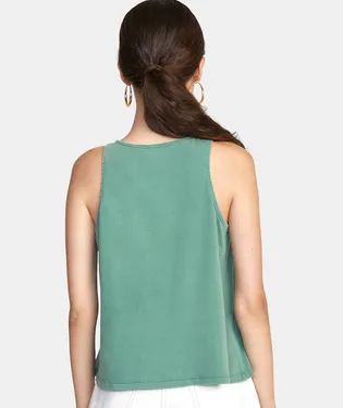 RVCA PTC Traveler Tank - Dusky Green