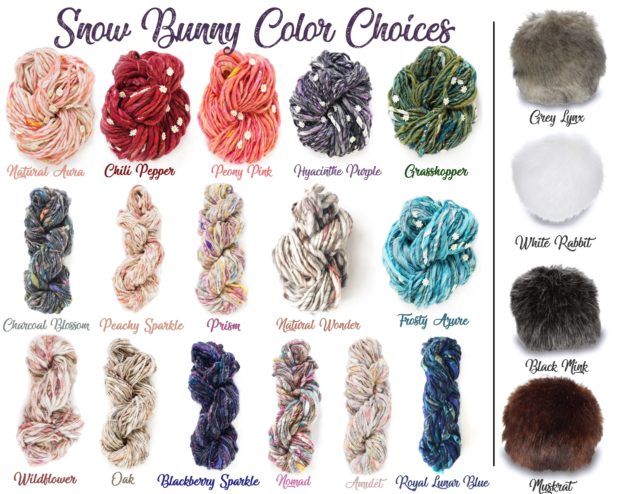 Snow Bunny Cabled Beanie by Knit Collage