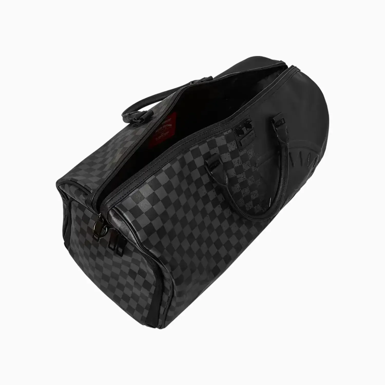 Spritz Grey Check Duffle