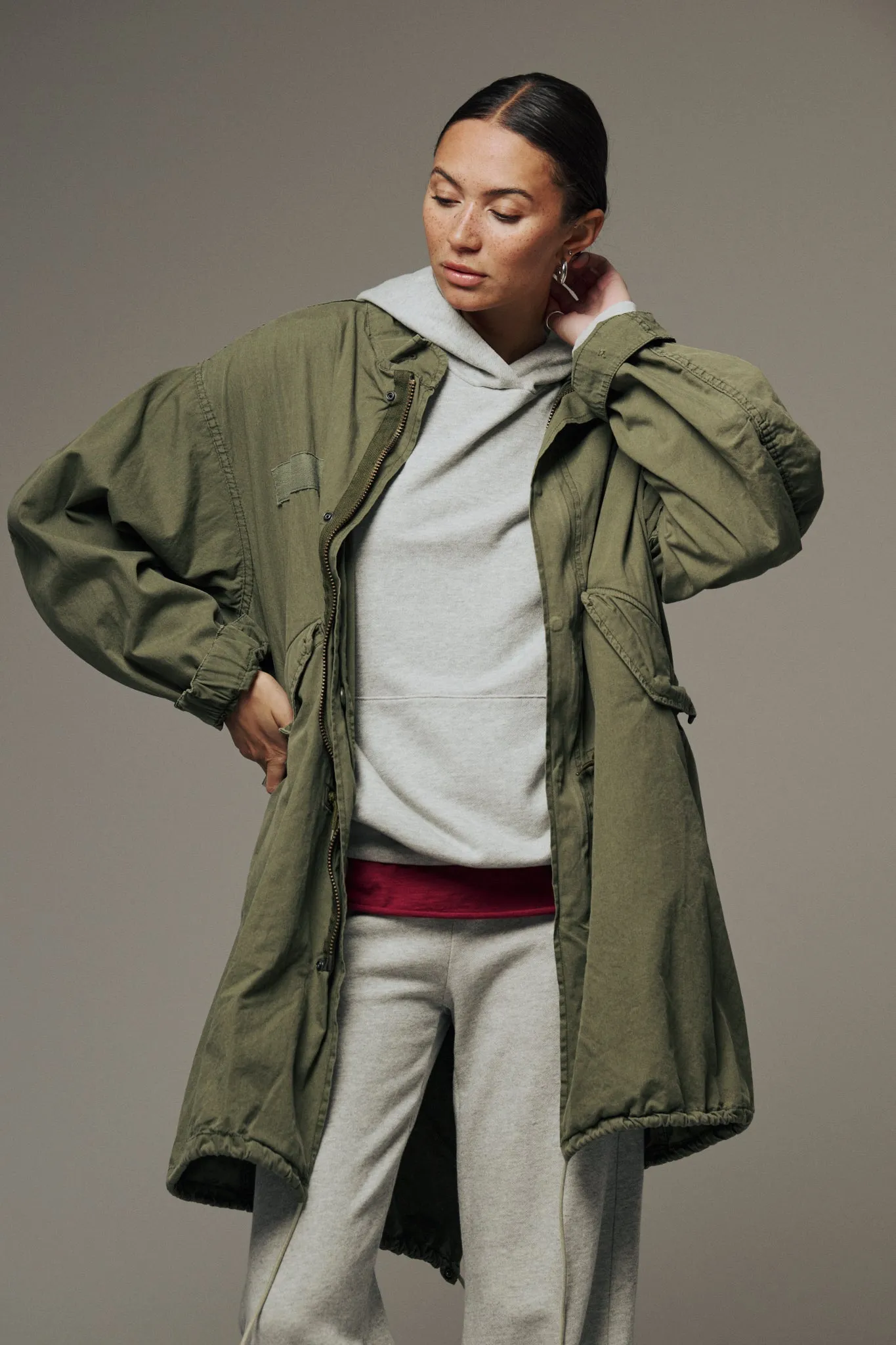 SRPLS US MILITARY FISHTAIL PARKA / OLIVE