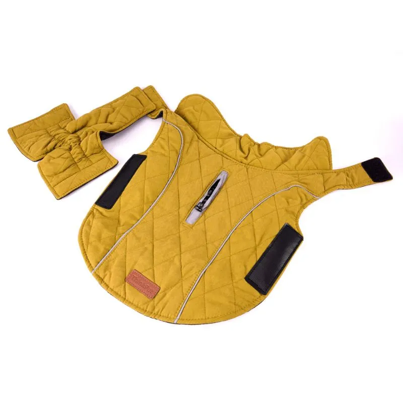 ThinkPet Dog Winter Coat - Yellow