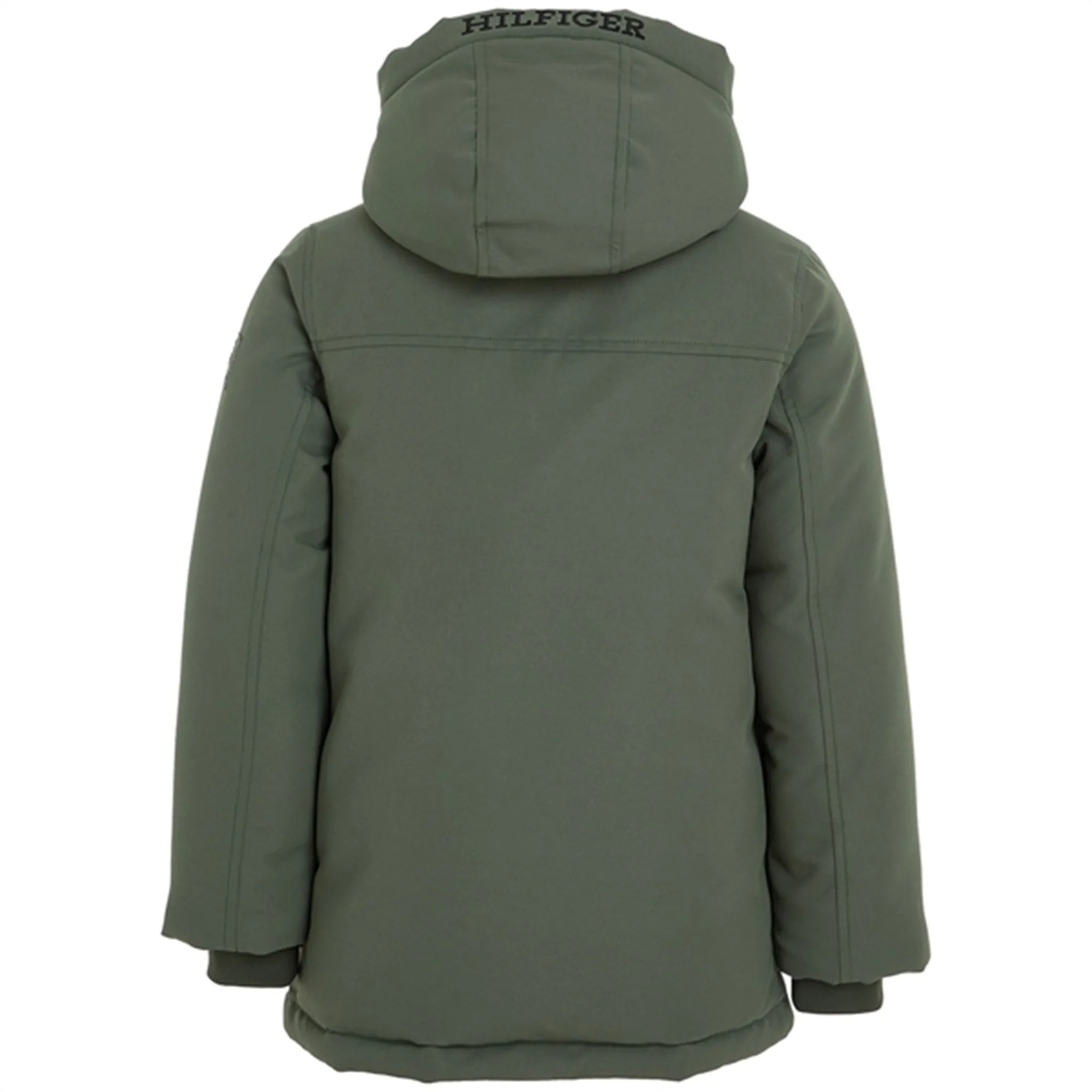 Tommy Hilfiger Tech Parka Jacket Olive Green