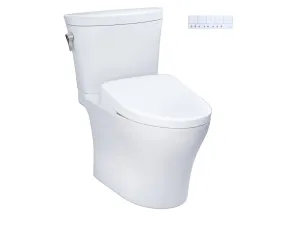 Toto Aquia IV Arc - Washlet®  S7/S7A - Two-Piece Toilet - 1.28 & .9 Gpf - Universal Height