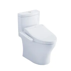 TOTO Aquia IV Washlet  C2 Two-Piece Toilet 1.28 GPF & 0.9 GPF