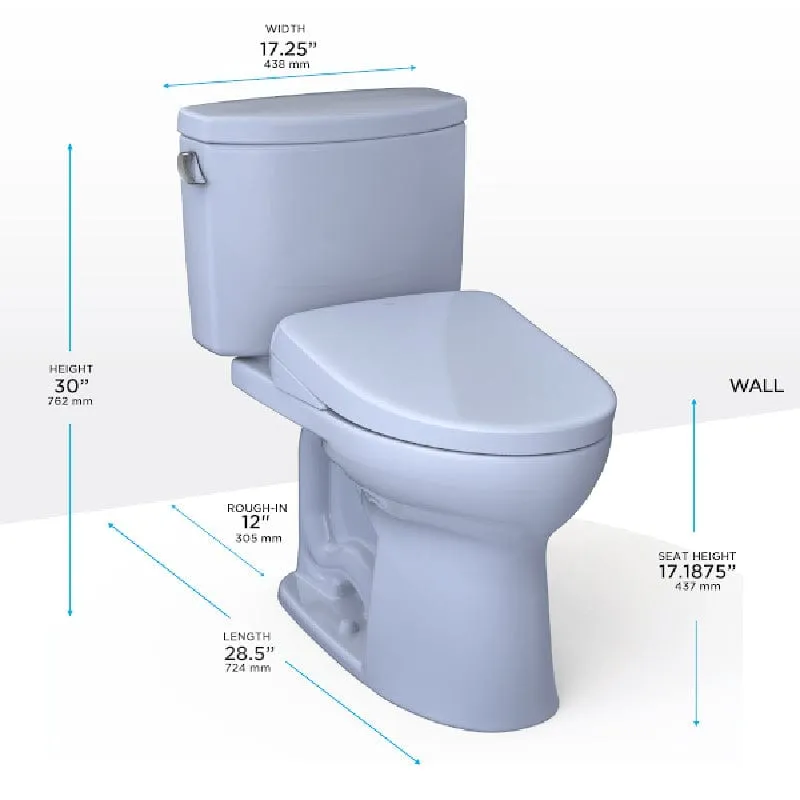TOTO Drake II Washlet   S7 Two-Piece 1.28 GPF