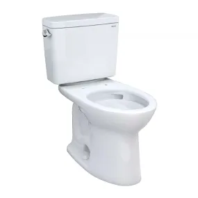 TOTO Drake Two-Piece Toilet, 1.28 GPF, Universal Height, Elongated Bowl - Less Seat