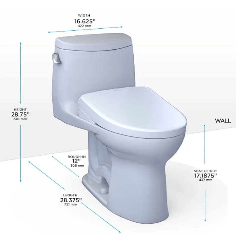 TOTO UltraMax II Washlet  S7 One Piece 1.28 GPF