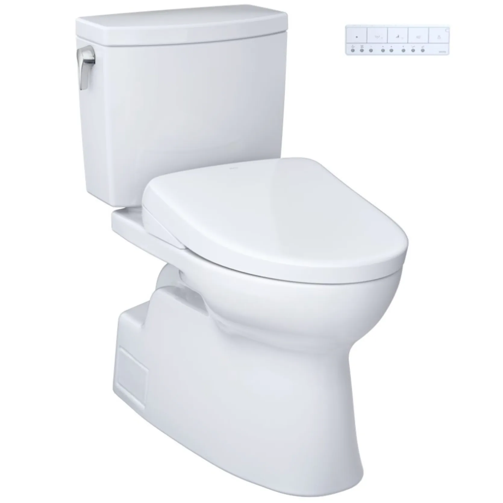 Toto Vespin II 1G - Washlet®  S7/S7A Two-Piece Toilet - 1.0 Gpf - Universal Height