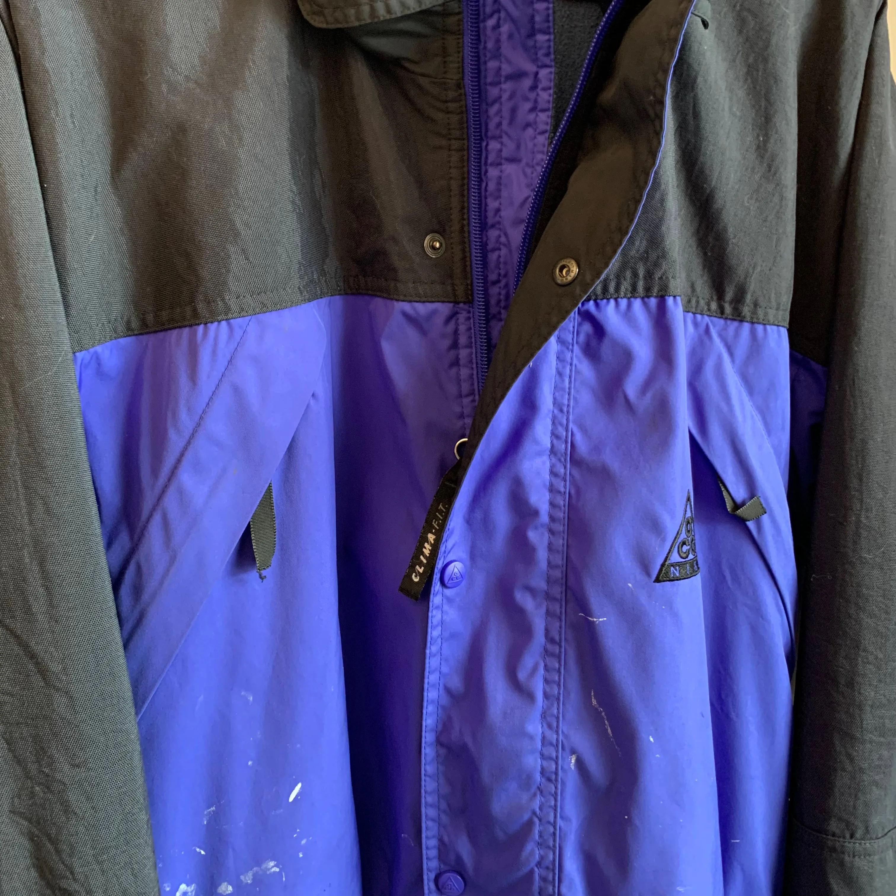 Vintage Blue ACG Jacket Parka M