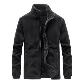 Winter Fleece Parka Coat Men Jacket