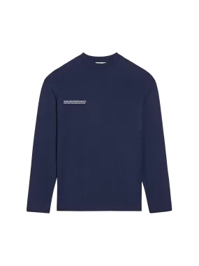 Women C-FIBER™ Pure Long Sleeve T-shirt—navy blue