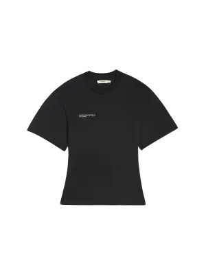 Women's Organic Cotton and C-FIBER™ Wide Sleeve—black