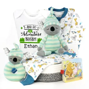 Zeronto Baby Gift Basket - Adventure Begins