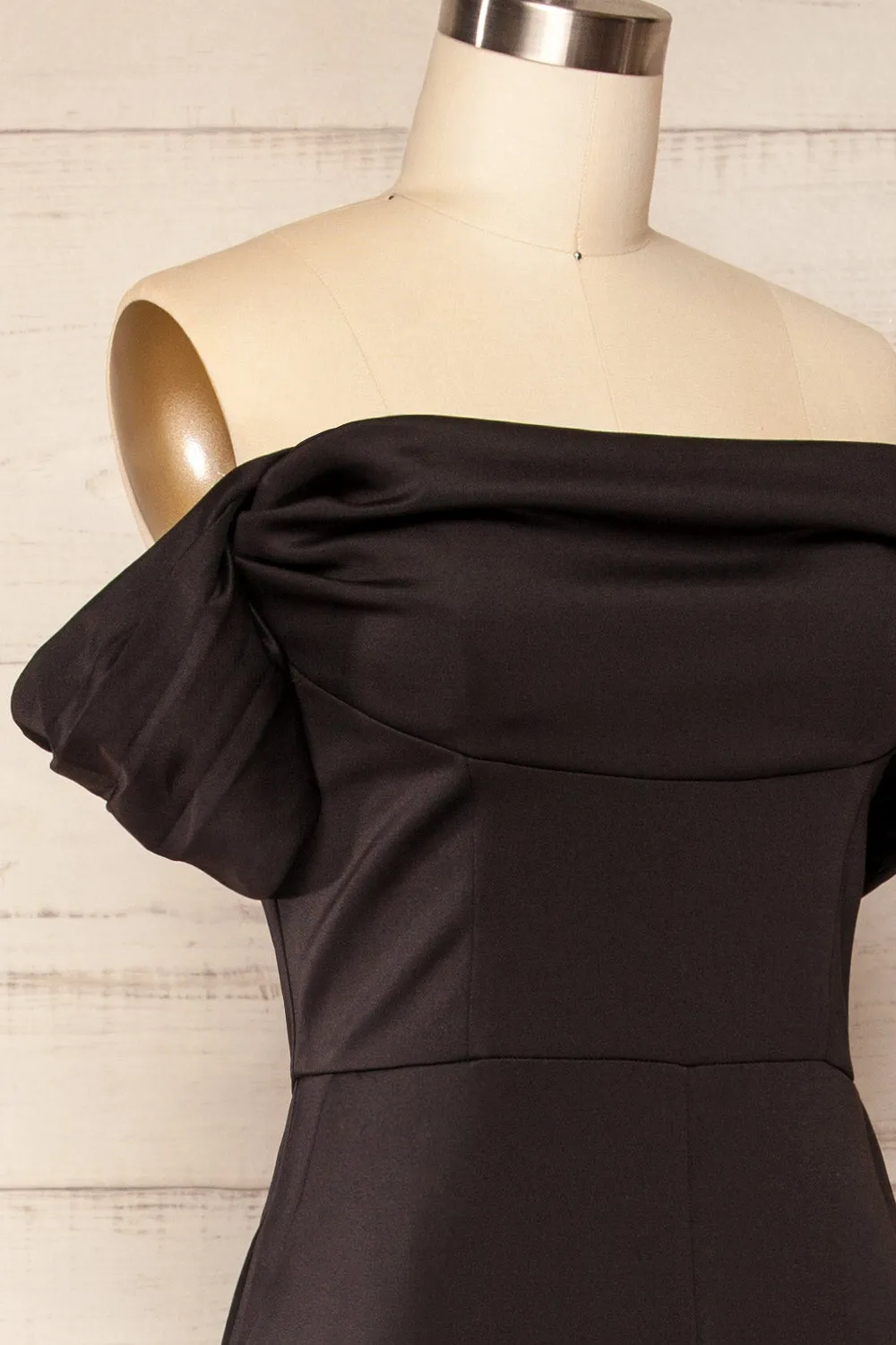 Zolo Black | Cowl Neck Jumpsuit