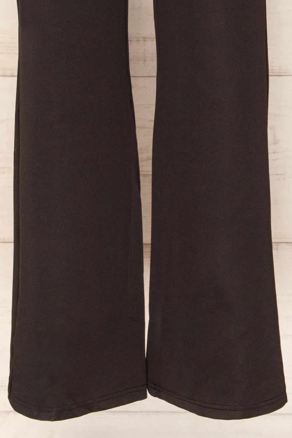 Zolo Black | Cowl Neck Jumpsuit