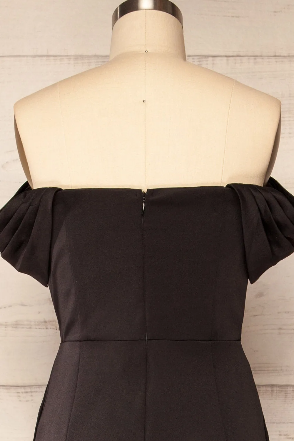 Zolo Black | Cowl Neck Jumpsuit