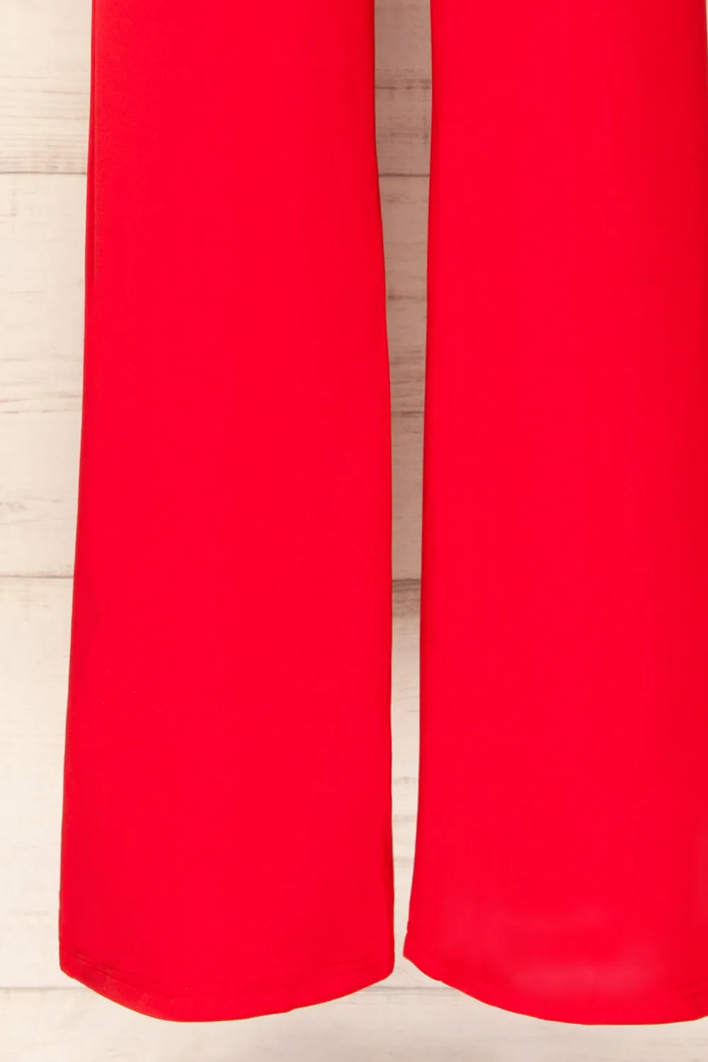 Zolo Red | Cowl Neck Jumpsuit